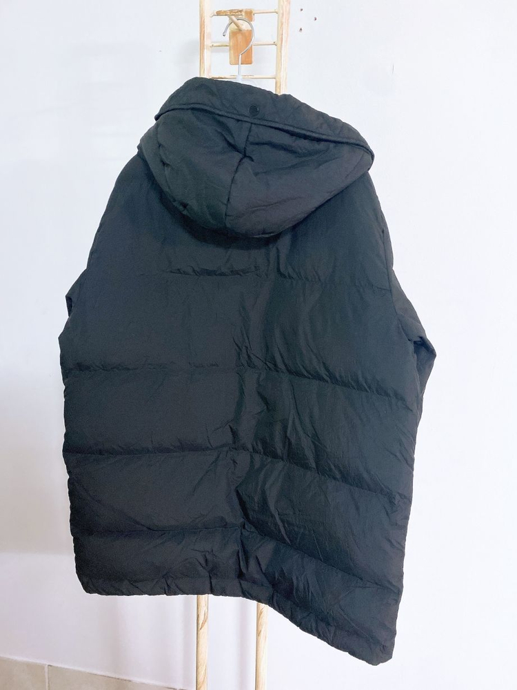 (105)나이키조던남자오리털블랙후드패딩 이미지