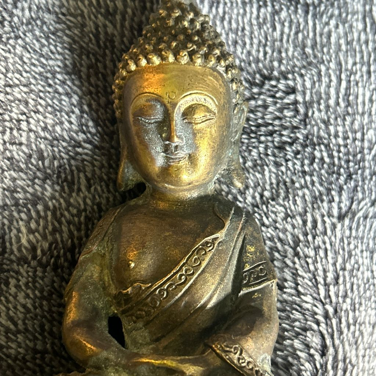 황동 부처님 부처 불상 불교 장식품 팝니다 이미지