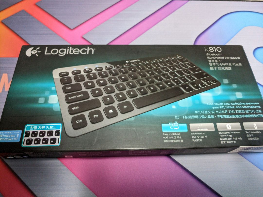 로지텍 K810 키보드 국내 정품 판매 이미지