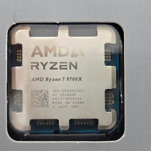 AMD 라이젠 9700x 정품 (미사용 쿨러 포함) 이미지