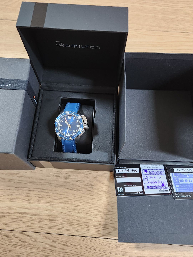 헤밀턴 프로그맨 42mm 이미지