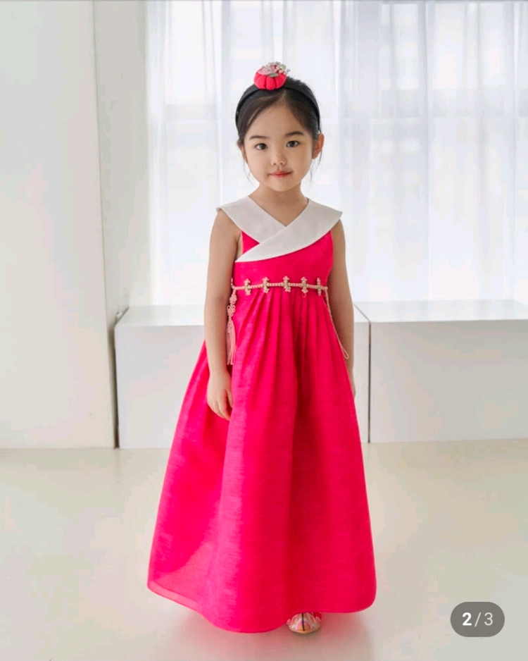 한복드레스 한복 새상품 13호 (모리앙, 예화 스타일) 이미지