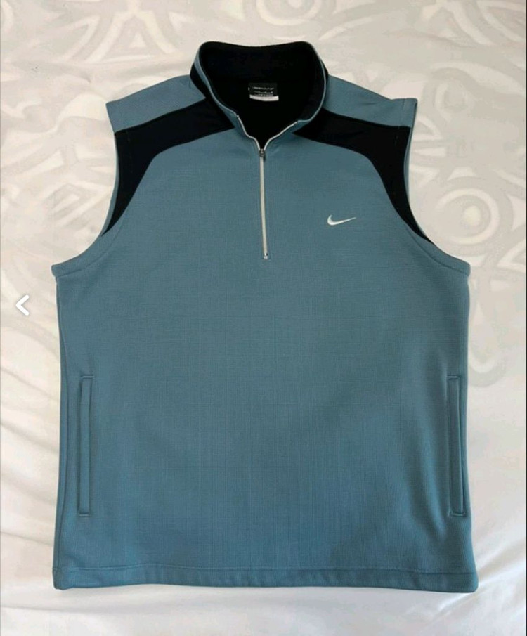 남성 나이키 Nike 봄 가을 겨울 골프 집엎 바람막이 조끼 mens golf vest large 100-105cm 이미지