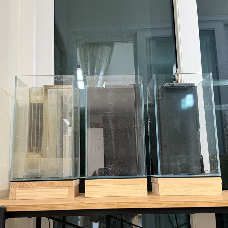 20x20x35 초하이 어항 세트(배면여과기,히터,온도계,어항받침) 이미지