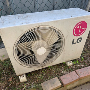 LG 에어컨 실외기 이미지