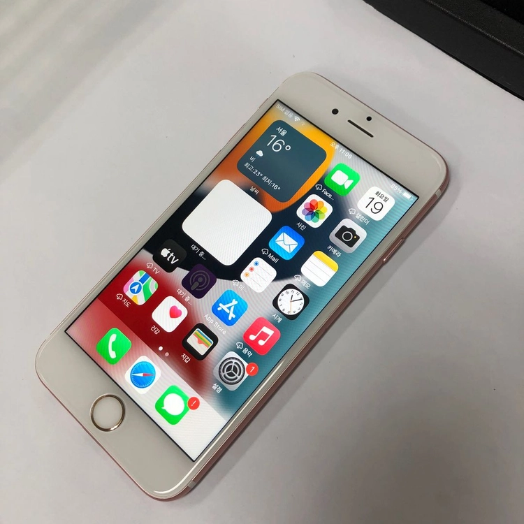 .아이폰6S 64GB 로즈골드 SS급 중고폰 배터리100% 기능정상 카메라정상 306299 이미지