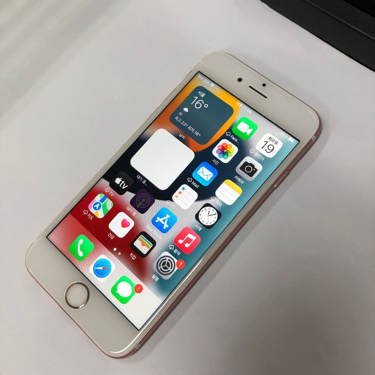 .아이폰6S 64GB 로즈골드 SS급 중고폰 배터리100% 기능정상 카메라정상 306299 이미지