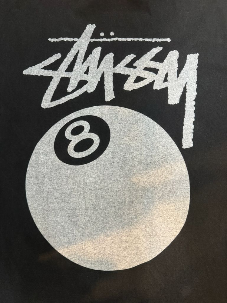 STUSSY 스투시 에잇볼 피그먼트 다이드 반팔 티셔츠 이미지