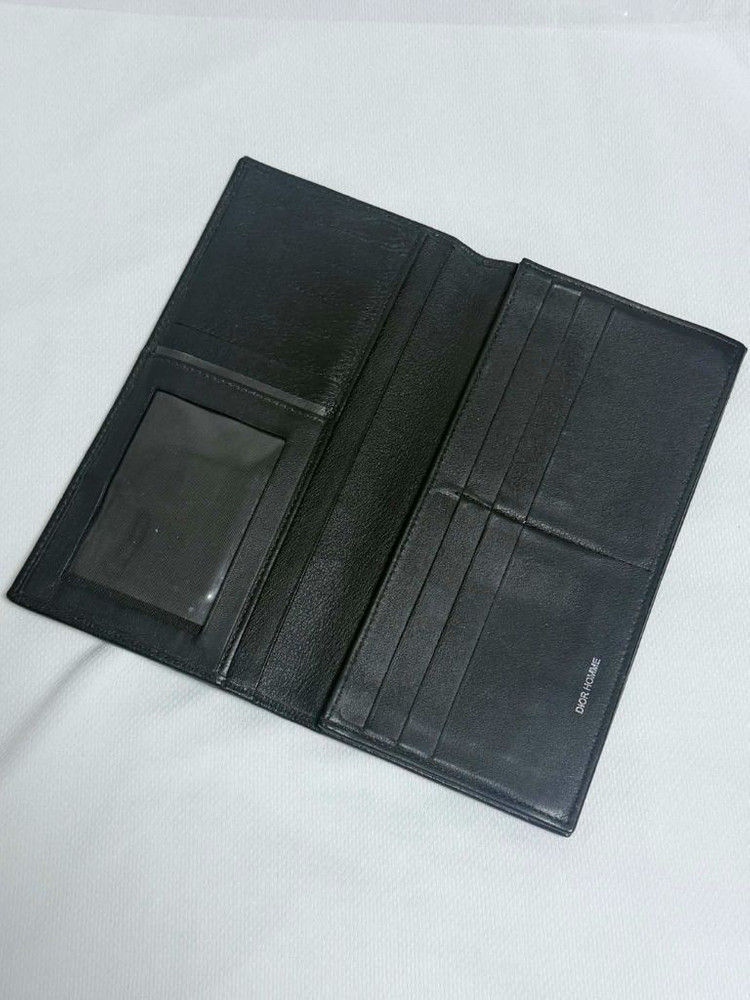 디올 오블리크 패턴 장지갑 이미지