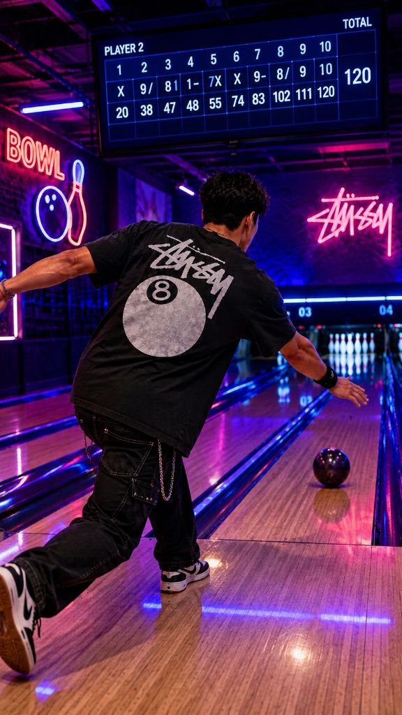 STUSSY 스투시 에잇볼 피그먼트 다이드 반팔 티셔츠 이미지