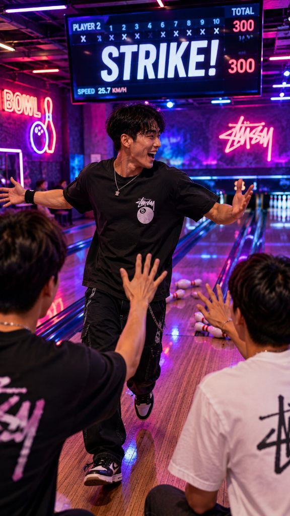 STUSSY 스투시 에잇볼 피그먼트 다이드 반팔 티셔츠 이미지
