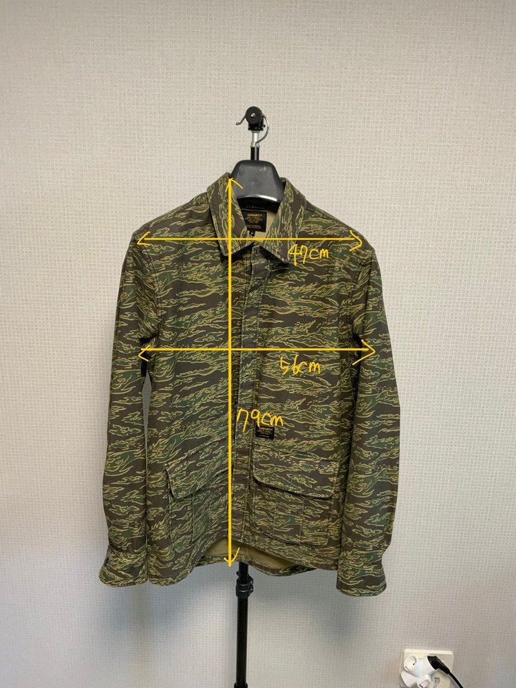 Carhartt wip 타이거 카모 메모리즈 셔츠 이미지