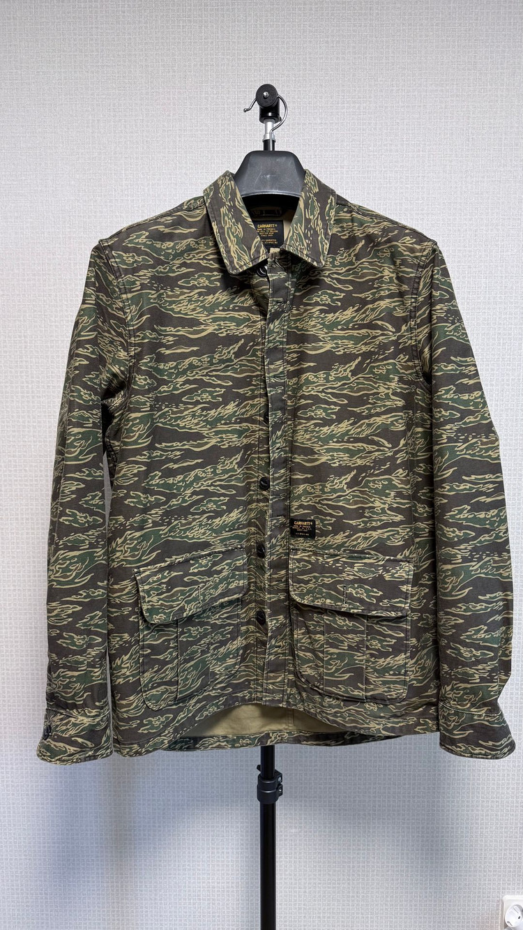 Carhartt wip 타이거 카모 메모리즈 셔츠 이미지