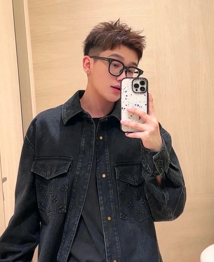 루이비통 엠보스드 데님 오버셔츠 이미지