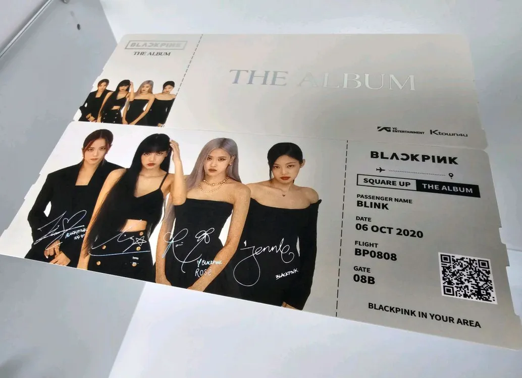 블랙핑크 더 앨범 케타포 특전 세트 팝니다. 이미지