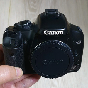 정품 캐논 EOS 450D DSLR 카메라 바디 이미지