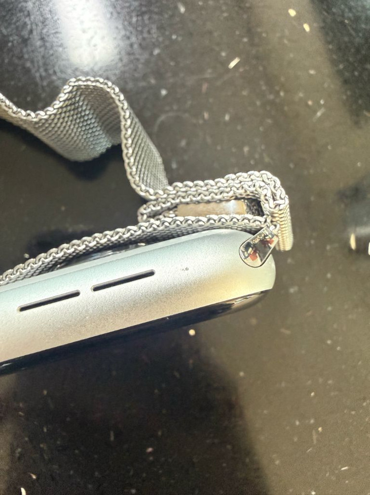 애플워치 se2 실버 44mm 배터리 100 이미지