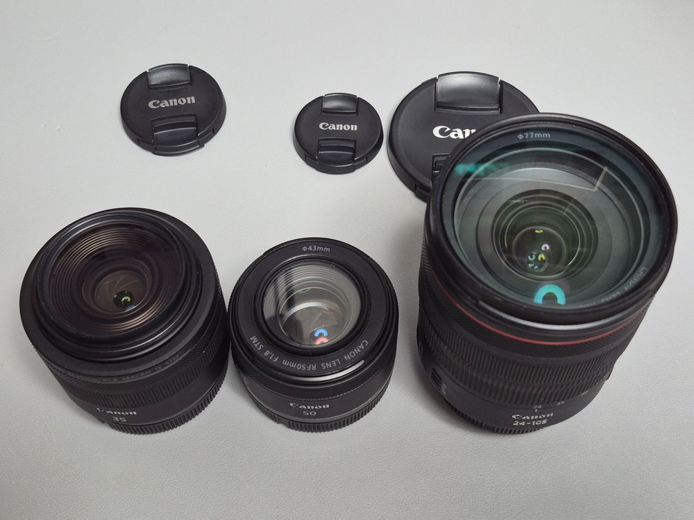 캐논 EOS R6 Mark II 풀박스 렌즈 3개 포함 이미지
