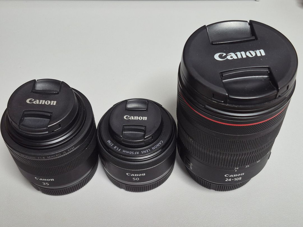 캐논 EOS R6 Mark II 풀박스 렌즈 3개 포함 이미지