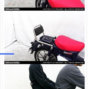 커브 c125뒷좌석 등받이 이미지