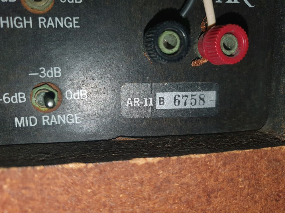 어쿠스틱 리서치 AR-11 스피커 이미지