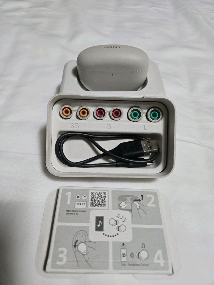 [소니 센터 인증 완료] SONY WF-1000XM5 풀박스(블랙/실버) 이미지