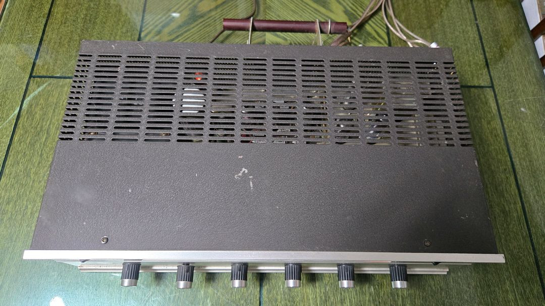 부산-1966. 미국 마르텔 FAX-150C 풀진공관 앰프,리시버와 JBL LX55 스피커 이미지