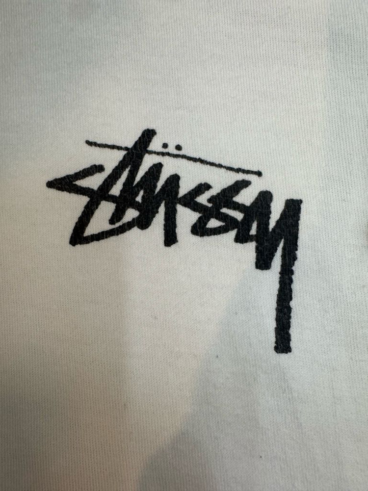 STUSSY 스투시 퍼지 다이스 그래픽 반팔 티셔츠 이미지