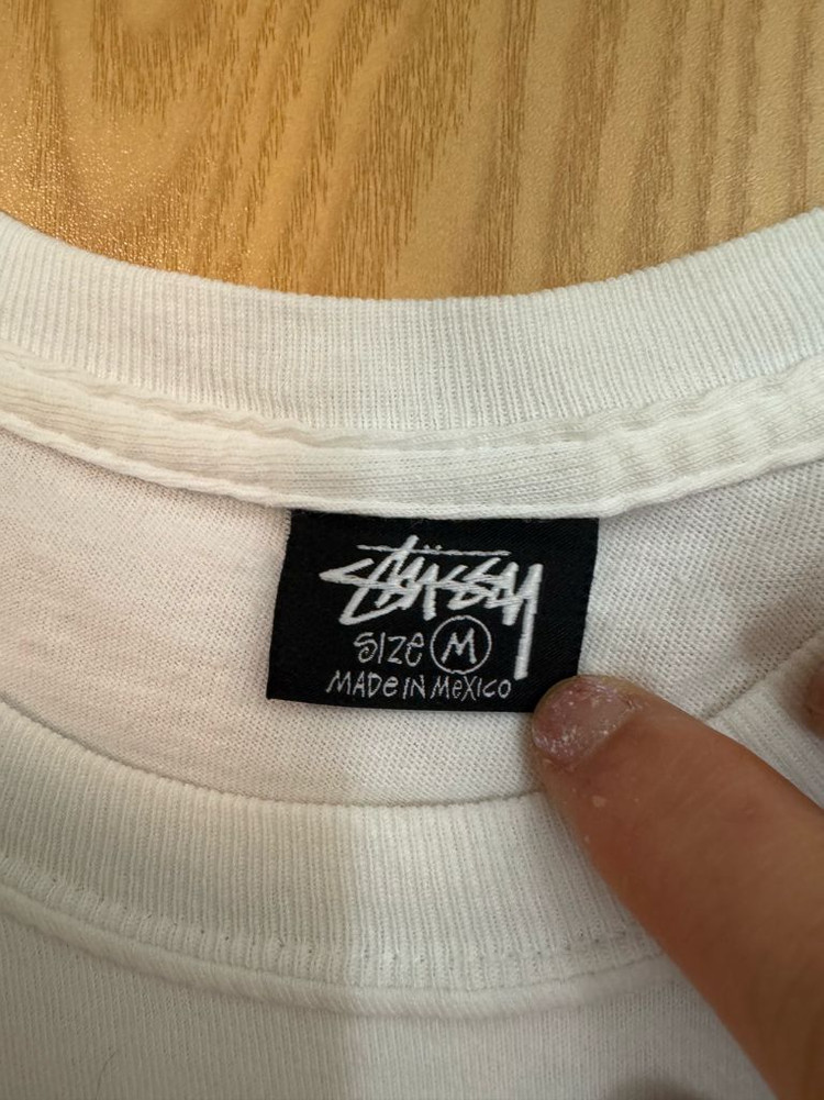 STUSSY 스투시 퍼지 다이스 그래픽 반팔 티셔츠 이미지