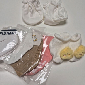 신생아 손싸개, 양말 이미지
