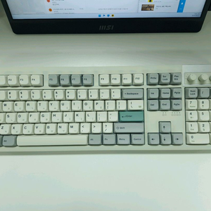 기계식키보드 그루브스톤 GV10M-8K 저소음갈축 45g 풀배열 라이트G 색상 (3/27구매) 이미지