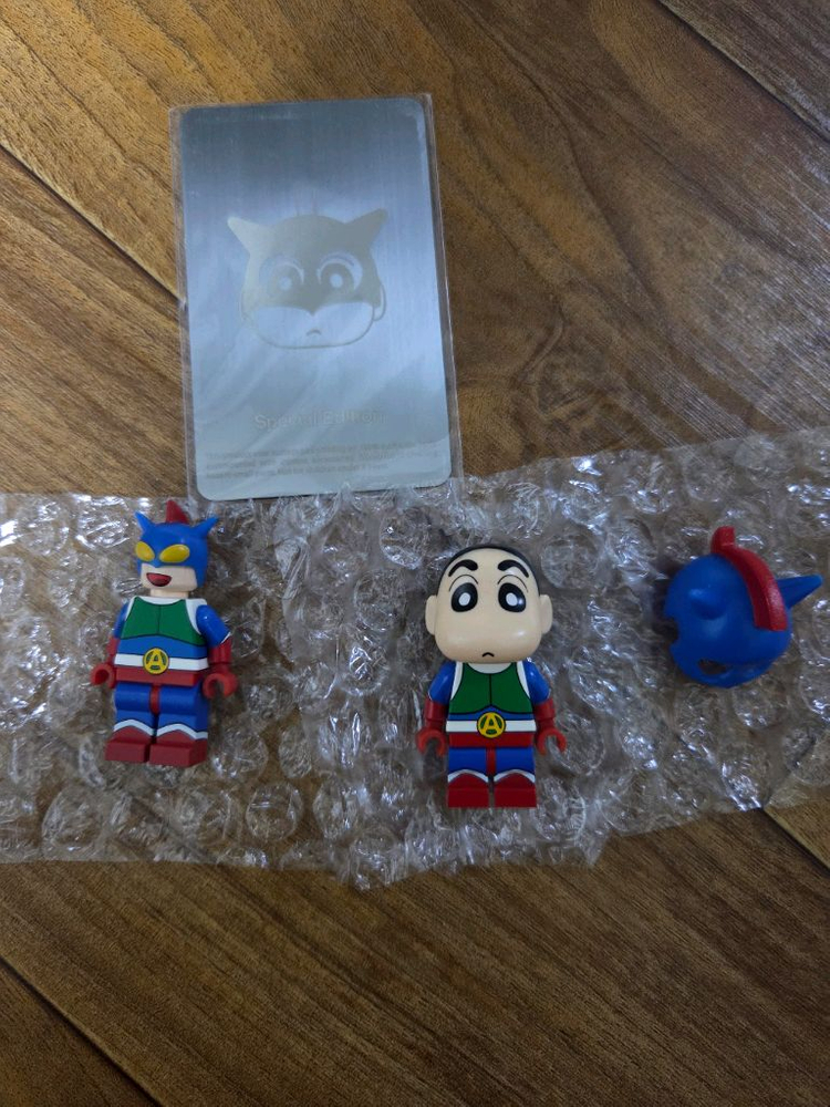 레고 커스텀 피규어 액션가면 + 짱구 판매합니다 이미지