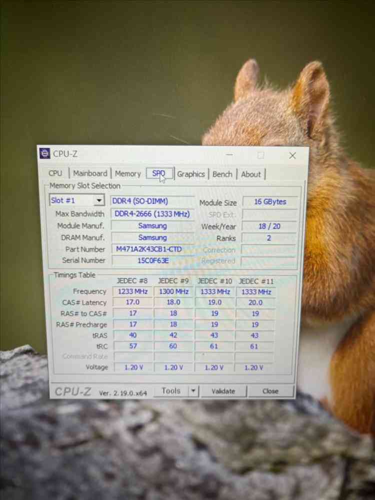 삼성 DDR4 16GB 노트북 메모리 이미지