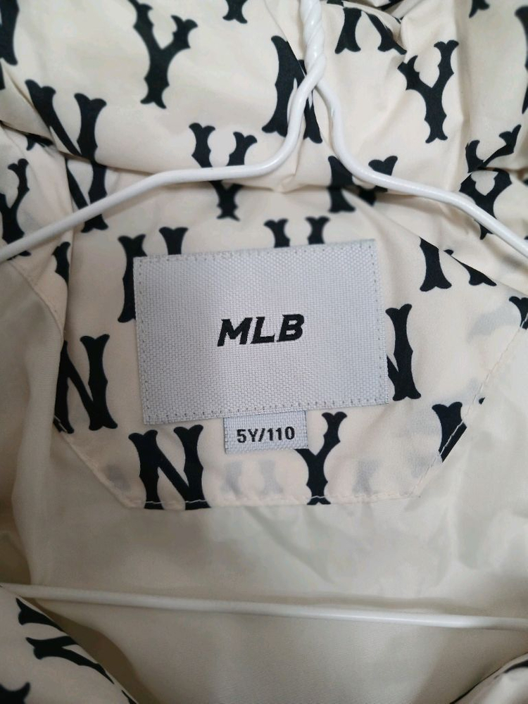mlb 키즈 롱패딩 구스다운점퍼 사이즈 110(5y) 이미지