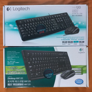 [미사용 Logitech] 미사용 로지텍 키보드+마우스 2세트 일괄 판매합니다. 이미지