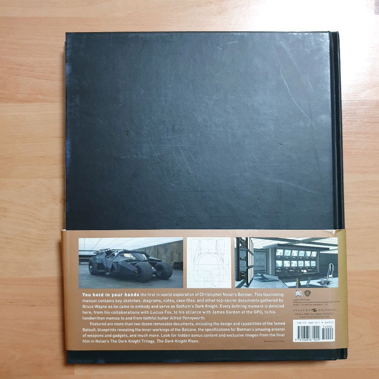 THE DARK KNIGHT MANUAL 아트북 이미지