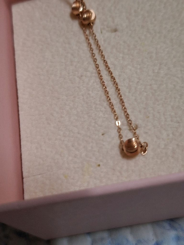 14k 로즈골드 목걸이 이미지