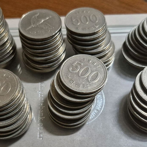 한국은행 500원동전 1984년도... 이미지