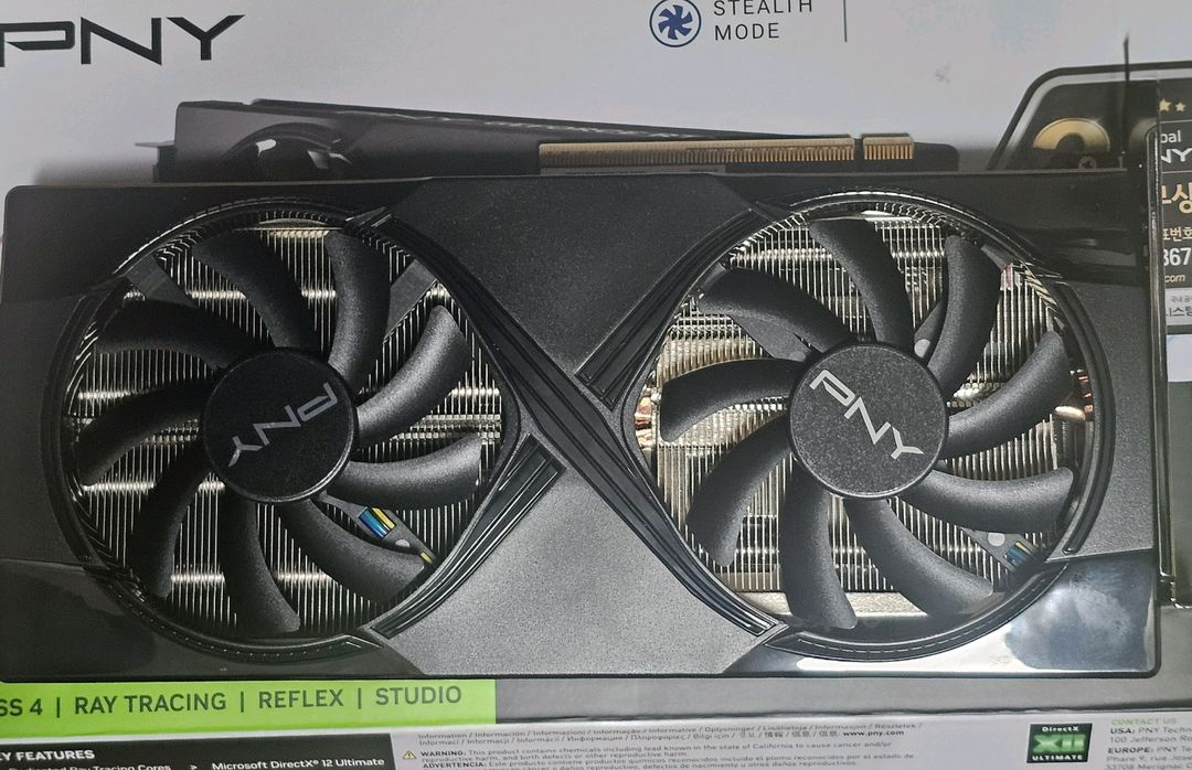 PNY 지포스 RTX 5060 Ti dual 이미지