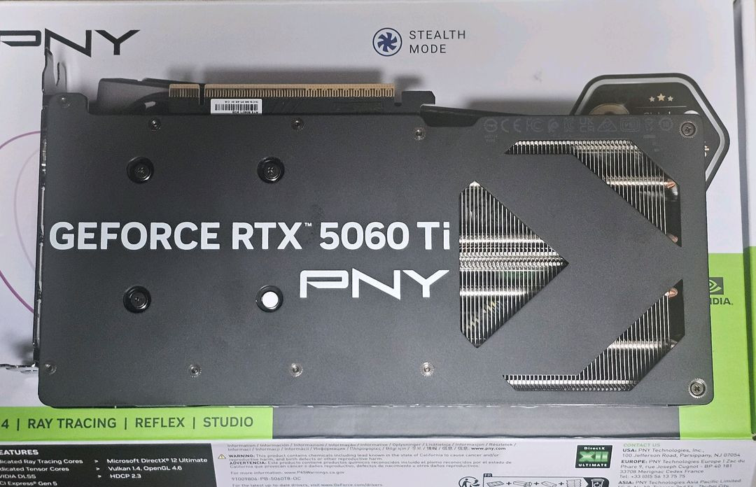 PNY 지포스 RTX 5060 Ti dual 이미지