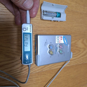 아이와 워크맨 카세트플레이어 PX707 실버 판매 이미지
