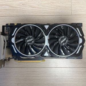 상태좋은 MSI GTX1080 써멀재도포 완료 이미지
