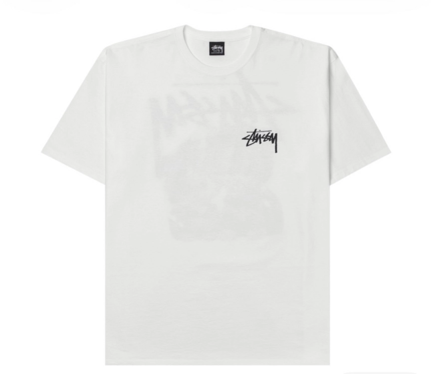 스투시 키튼 반팔 티셔츠 화이트 [L,XL] 이미지