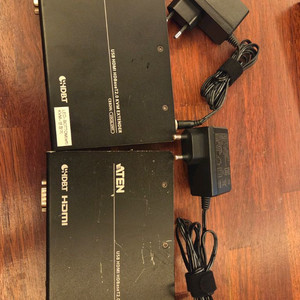 에이텐(ATEN) CE820 4K HDMI KVM 연장기 (송수신기 세트) 이미지