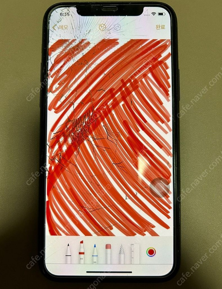 아이폰 11프로 256 ios 15, 부품용, 파손폰 이미지