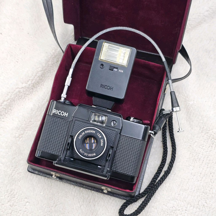 리코 FF-1 RICOH FF1 빈티지 필름카메라 필카 풀세트 목측식 이미지