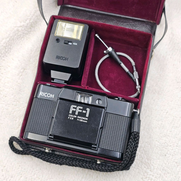 리코 FF-1 RICOH FF1 빈티지 필름카메라 필카 풀세트 목측식 이미지