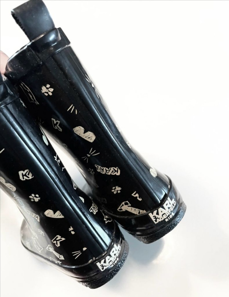 칼 라거펠트 키즈 레인부츠 아기장화 25 (17cm) 이미지