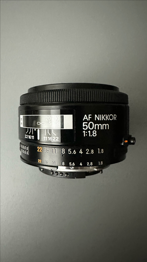 필름카메라 니콘 fm2 블랙 50mm f1.8 렌즈 이미지