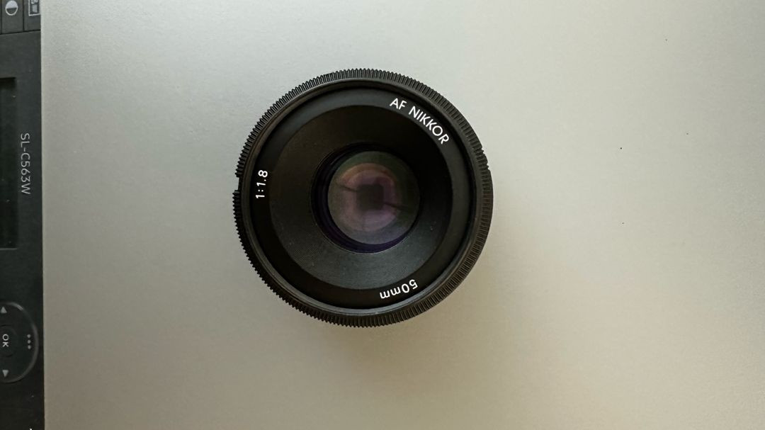 필름카메라 니콘 fm2 블랙 50mm f1.8 렌즈 이미지